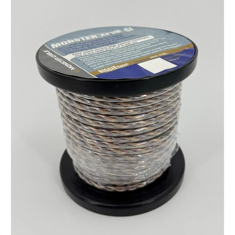 MONSTER CABLE XPHP-CI Ultra High-Performance Speaker Wire 71.75' CL3 Rated New